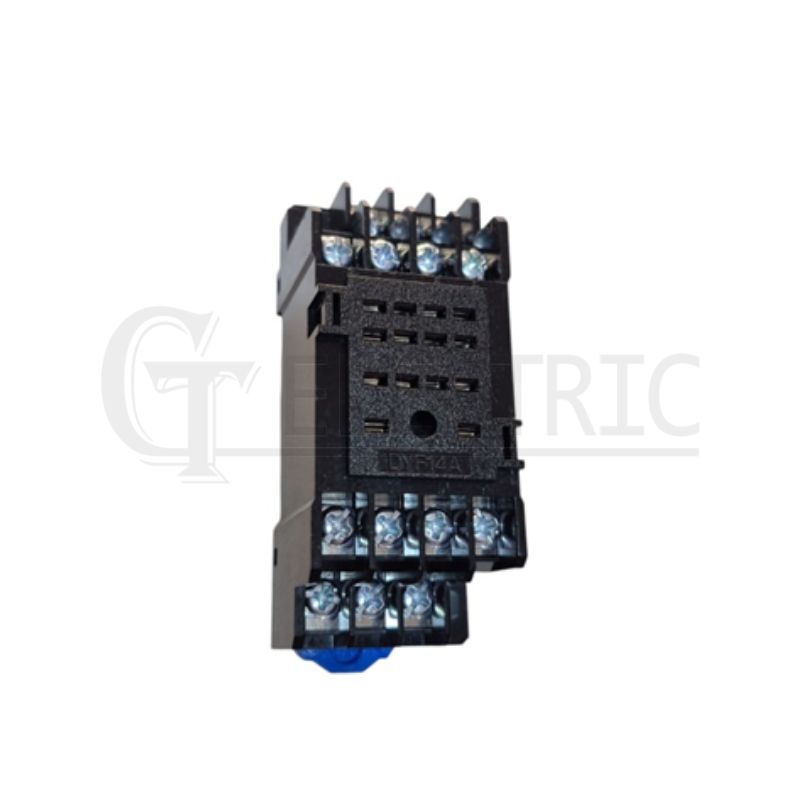 BASE PARA RELE 14 PINES PLANAS PYF14A GTELECTRIC