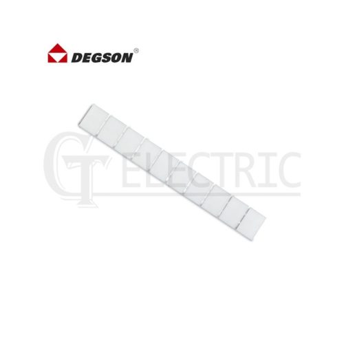 MARCADOR DE BORNES BZ8-10P, 6MM, SIN ROTULAR DEGSON