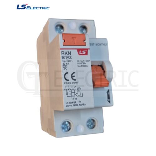 INTERRUPTOR DIFERENCIAL 2X25A 30MA RKN-25-2/30MA LS