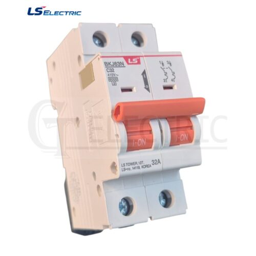INTERRUPTOR TERMOMAGNETICO BKJ 2X32A 6K/415V LS