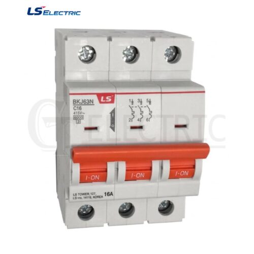 INTERRUPTOR TERMOMAGNETICO BKJ 3X16A 6K415V LS