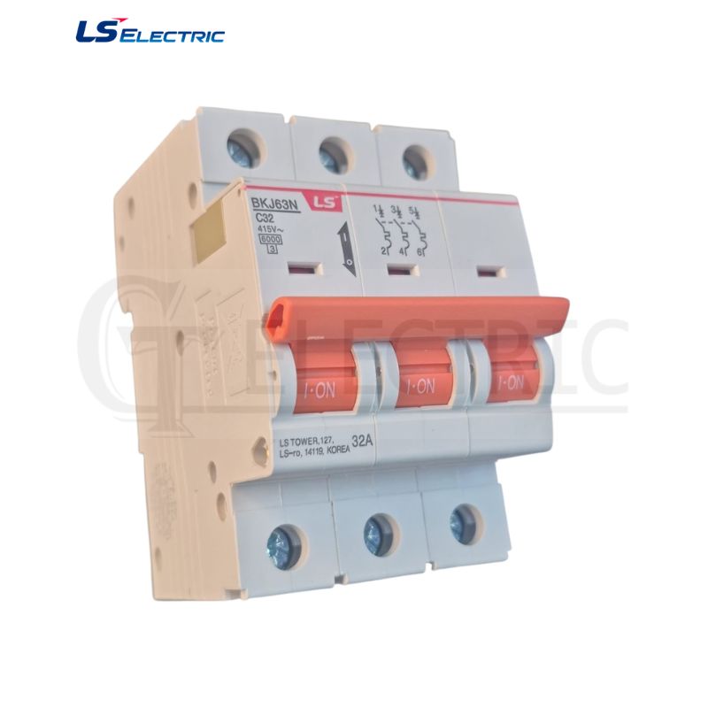 INTERRUPTOR TERMOMAGNETICO BKJ 3X32A 6K415V LS